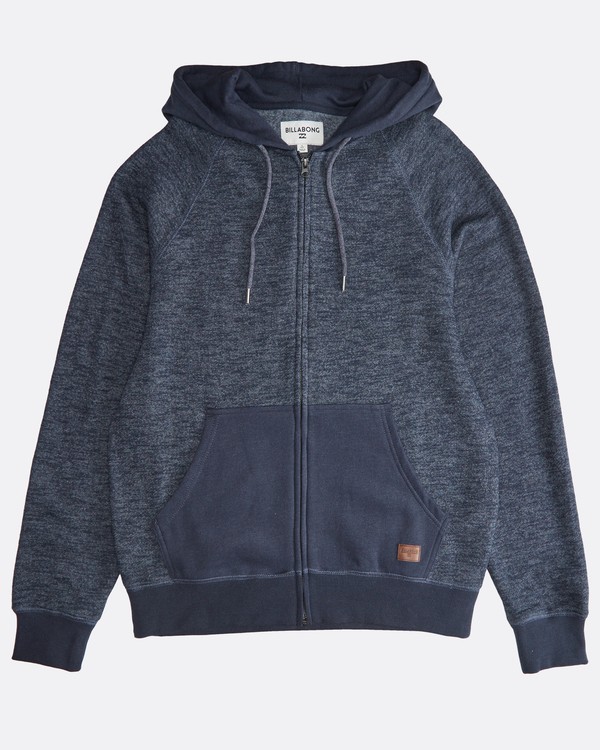 8 Balance - Sudadera con Capucha y Cremallera para Hombre Azul Q1FL16BIF9 Billabong