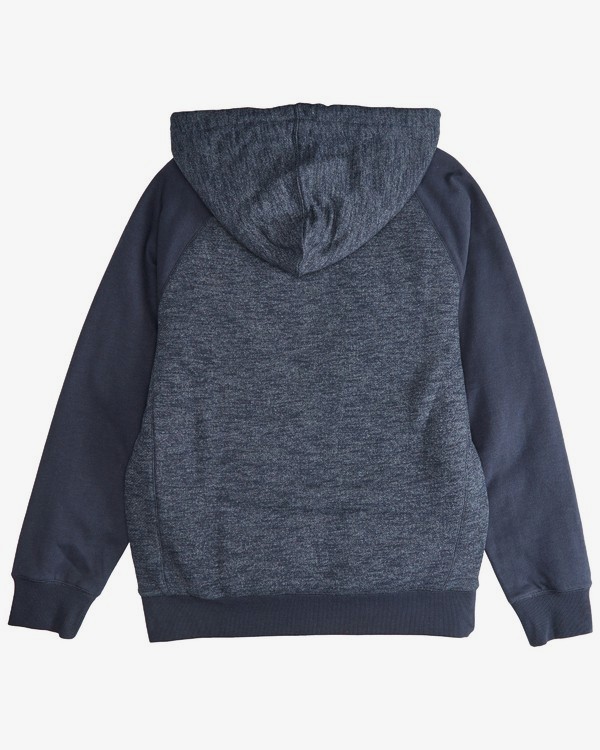 2 Balance - Pull zippé Sherpa pour Homme Bleu Q1FL17BIF9 Billabong
