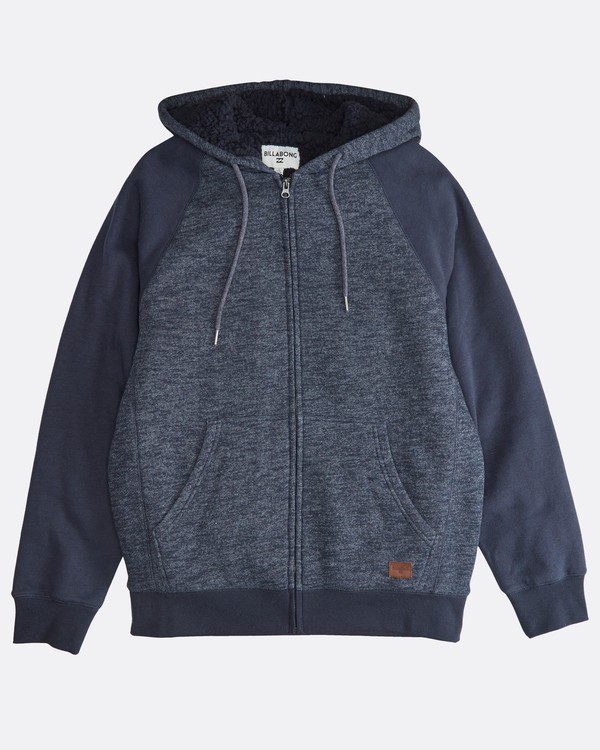 3 Balance - Sherpa Zip f&uuml;r M&auml;nner Blau Q1FL17BIF9 Billabong