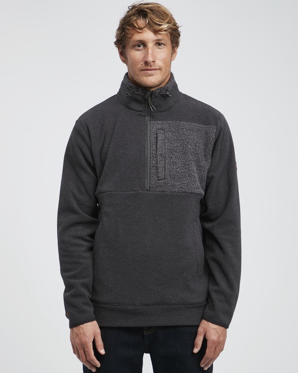 0 Boundary Mock - Pull à 1/2 fermeture éclair pour Homme  Q1FL24BIF9 Billabong