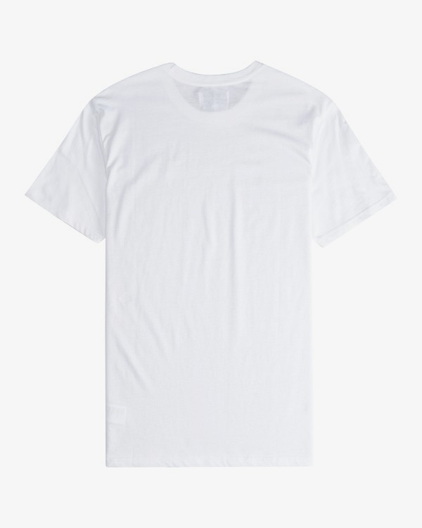 3 Allday - T-Shirt à manches courtes Crew pour Homme Blanc Q1JE01BIF9 Billabong
