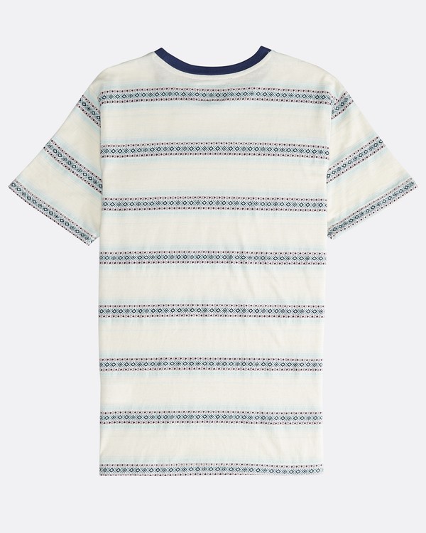 5 Sancho - Crew T-Shirt f&uuml;r M&auml;nner Braun Q1JE08BIF9 Billabong