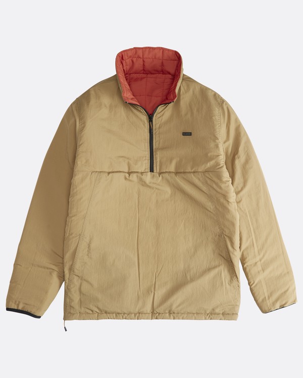 9 Boundary - Reversible Puffer Jacket for Men Red Q1JK06BIF9 Billabong