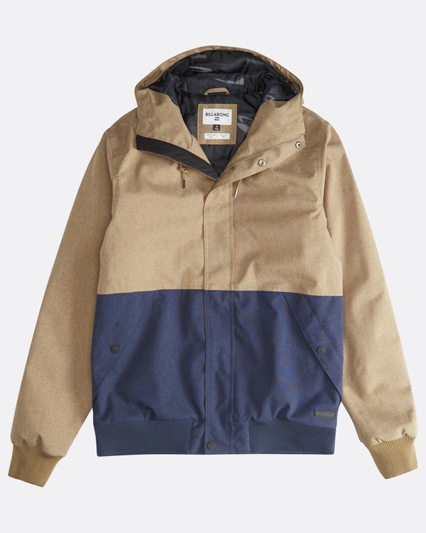 4 All Day - 10K Jacket for Men Marrom Q1JK13BIF9 Billabong