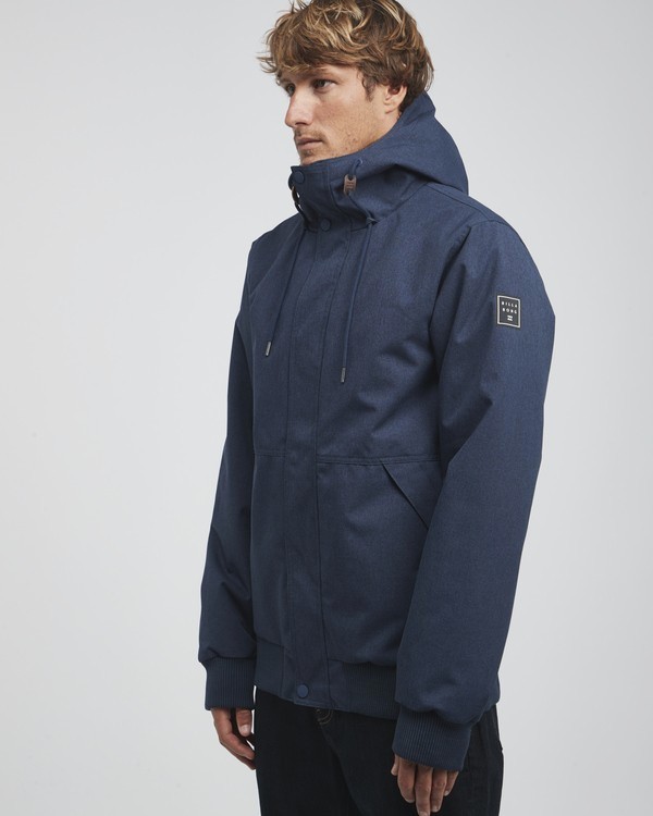 1 All Day - 10K Jacket for Men Blue Q1JK13BIF9 Billabong