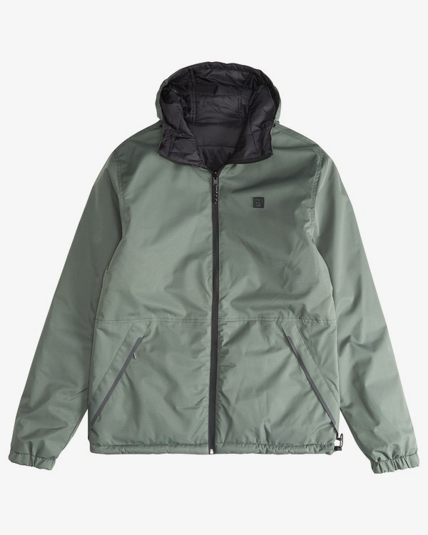 3 Transport Revo - 10K Jacket for Men Green Q1JK14BIF9 Billabong