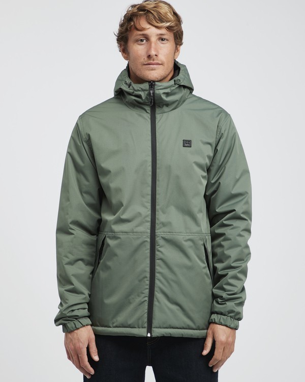 0 Transport Revo - 10K Jacket for Men Green Q1JK14BIF9 Billabong