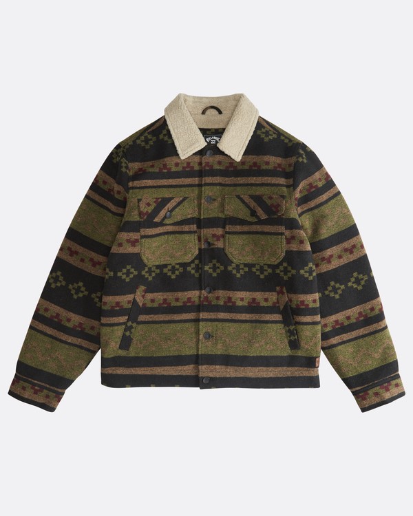 5 Barlow - Sherpa Jacke f&uuml;r M&auml;nner Schwarz Q1JK16BIF9 Billabong