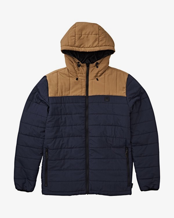 2 Journey Puff - Journey Puff Jacket for Men Blue Q1JK29BIF9 Billabong