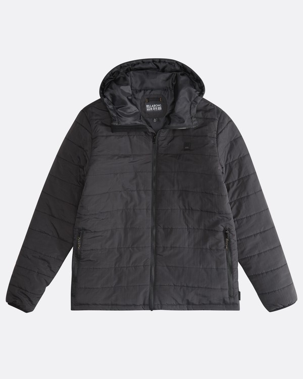 13 Journey Puff - Journey Stepp-Jacke f&uuml;r M&auml;nner Schwarz Q1JK29BIF9 Billabong