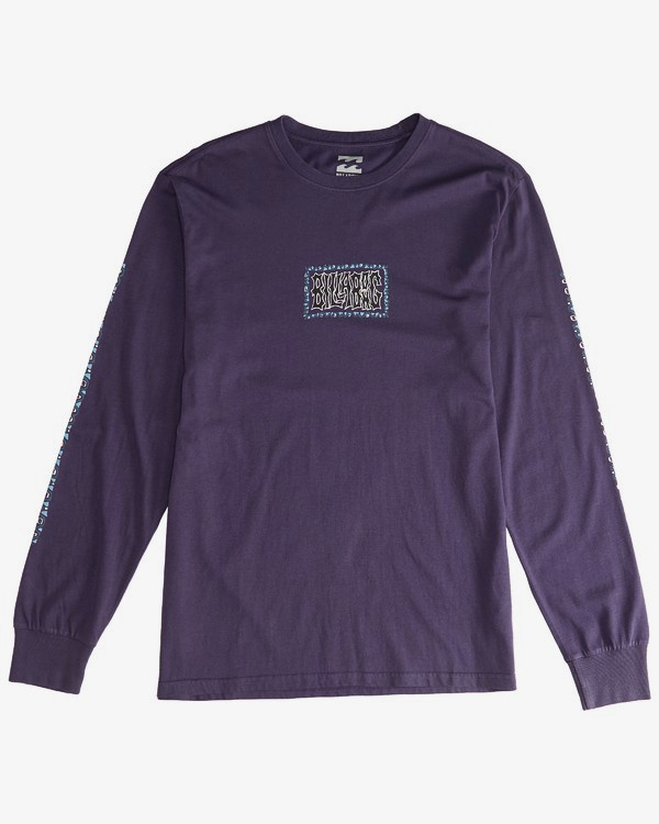 4 Heritage - Langärmeliges T-Shirt für Männer Violett Q1LS02BIF9 Billabong