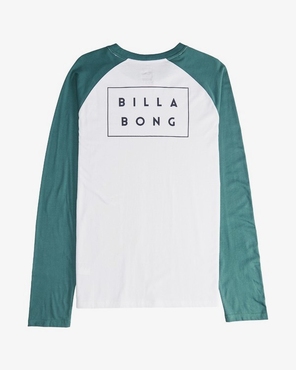 4 Die Cut - Camiseta de Manga Larga para Hombre Verde Q1LS05BIF9 Billabong
