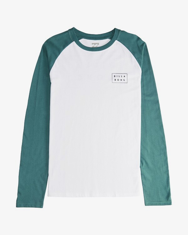 3 Die Cut - Camiseta de Manga Larga para Hombre Verde Q1LS05BIF9 Billabong