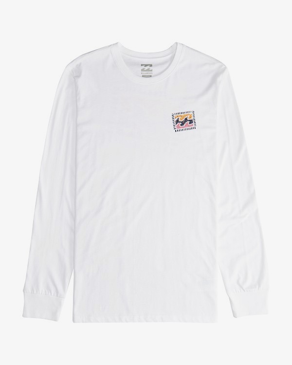 1 Iconic - Langärmeliges T-Shirt für Männer Weiss Q1LS08BIF9 Billabong