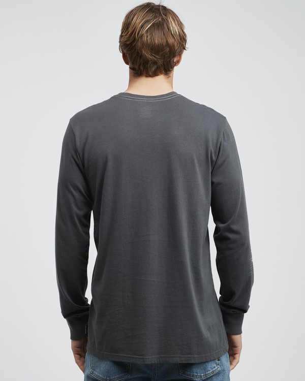 1 Sailin - Camiseta de Manga Larga para Hombre Negro Q1LS20BIF9 Billabong