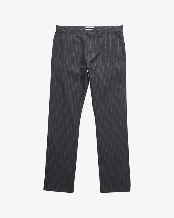 0 Carter Yarndye - Chino Hose für Männer Grau Q1PT04BIF9 Billabong