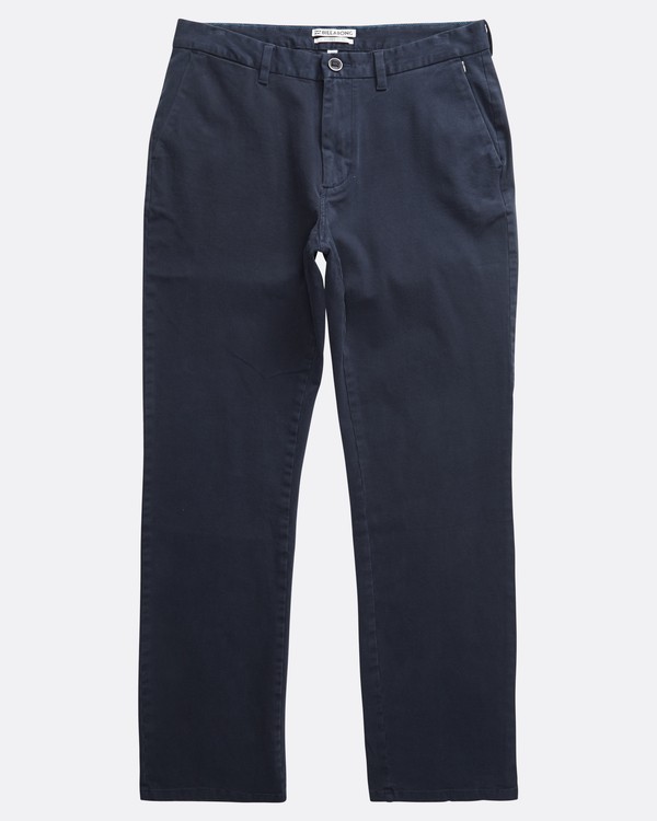 2 New Order - Chino f&uuml;r M&auml;nner Blau Q1PT11BIF9 Billabong