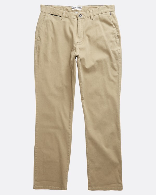 3 New Order - Chino f&uuml;r M&auml;nner Grau Q1PT11BIF9 Billabong