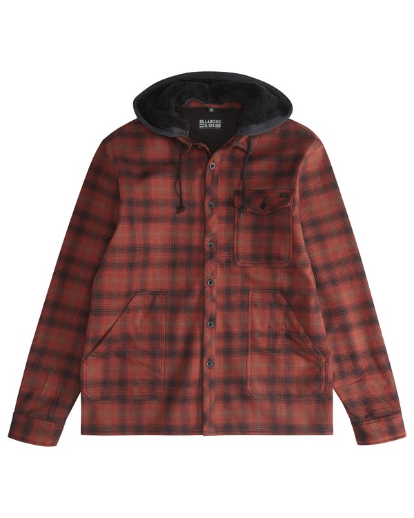 1 Furnace - Chemise Bonded pour Homme Rouge Q1SH12BIF9 Billabong