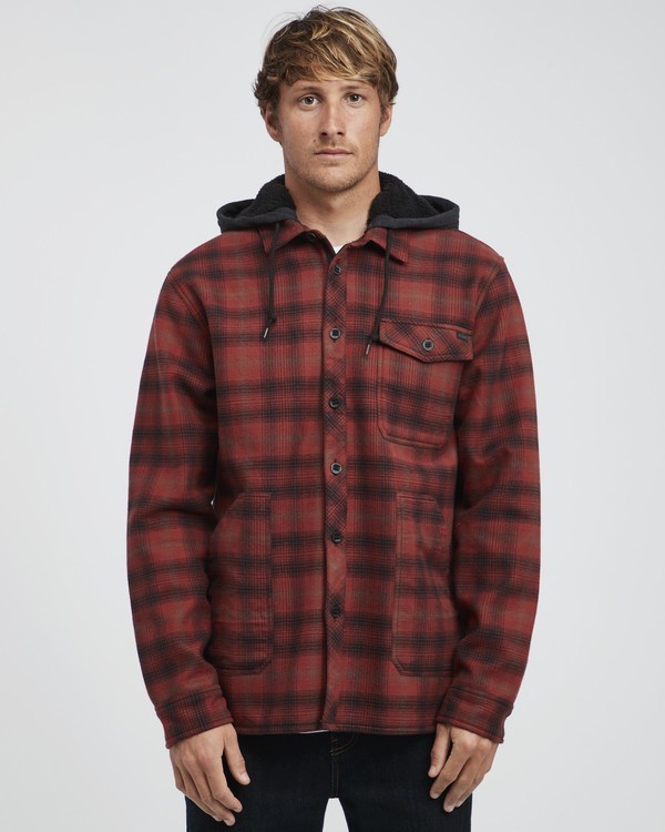 0 Furnace - Chemise Bonded pour Homme Rouge Q1SH12BIF9 Billabong