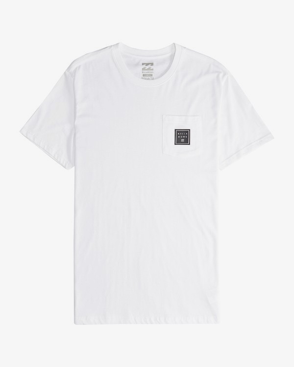 1 Stacked - T-Shirt für Männer Weiss Q1SS05BIF9 Billabong