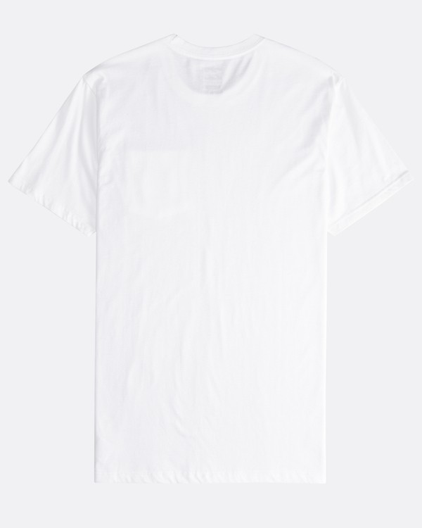 6 Stacked - T-Shirt f&uuml;r M&auml;nner Weiss Q1SS05BIF9 Billabong