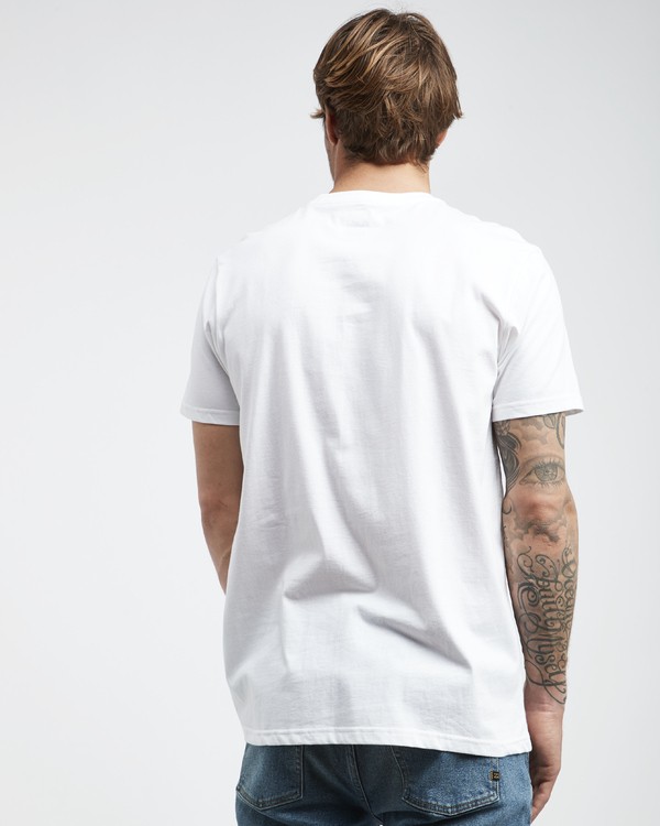 2 Stacked - T-Shirt f&uuml;r M&auml;nner Weiss Q1SS05BIF9 Billabong