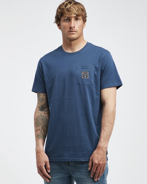 1 Stacked - T-Shirt f&uuml;r M&auml;nner Bunt Q1SS05BIF9 Billabong