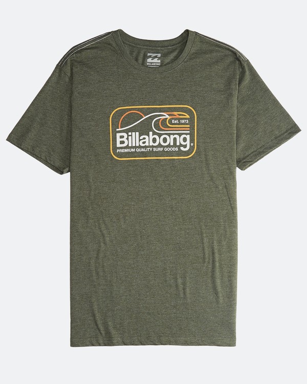 5 Dive - T-Shirt f&uuml;r M&auml;nner Gr&uuml;n Q1SS07BIF9 Billabong