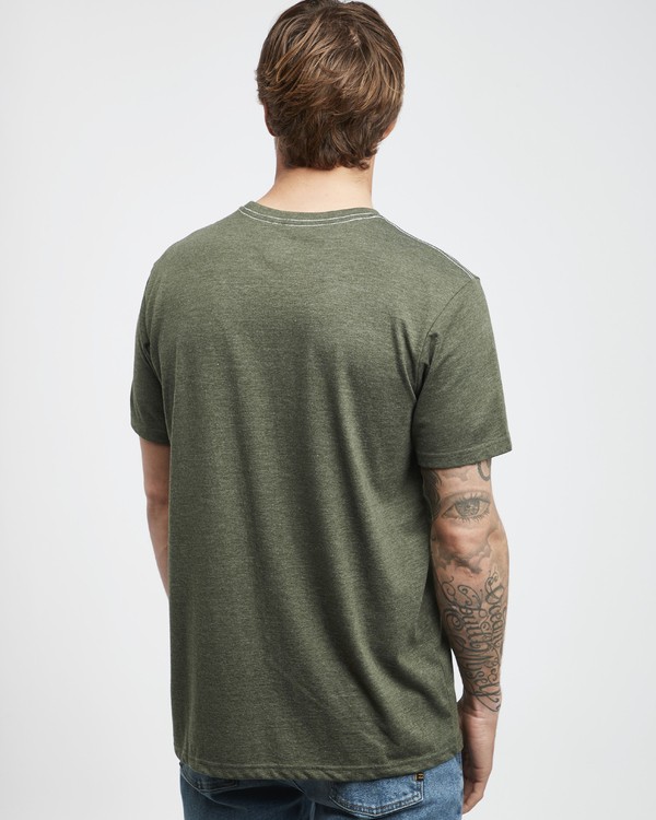 2 Dive - T-Shirt f&uuml;r M&auml;nner Gr&uuml;n Q1SS07BIF9 Billabong