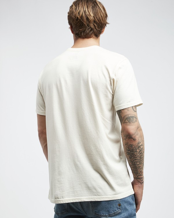 3 Cruiser Stripe - Camiseta de Manga Corta para Hombre Blanco Q1SS08BIF9 Billabong