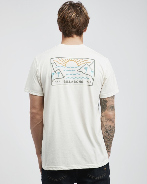 1 Beach Path - T-Shirt für Männer Violett Q1SS12BIF9 Billabong