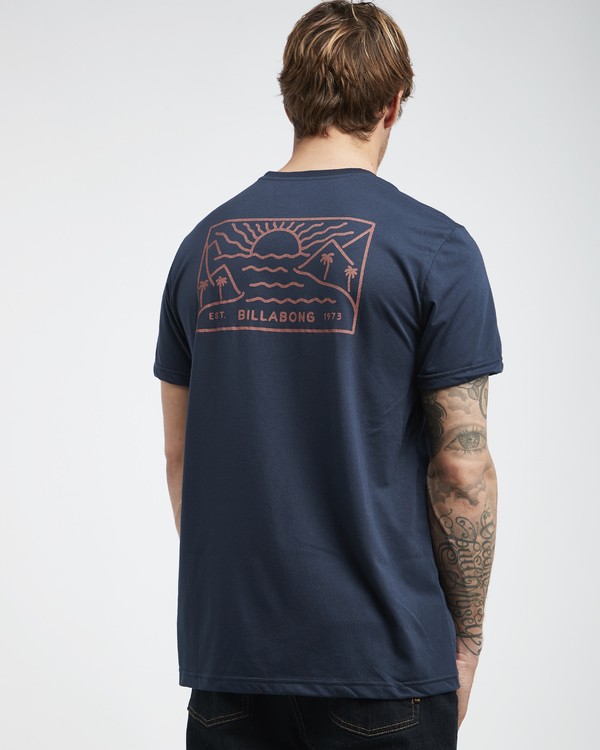 2 Beach Path - T-Shirt &agrave; manches courtes pour Homme  Q1SS12BIF9 Billabong