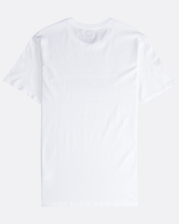 7 Trade Mark - T-Shirt f&uuml;r M&auml;nner Weiss Q1SS16BIF9 Billabong