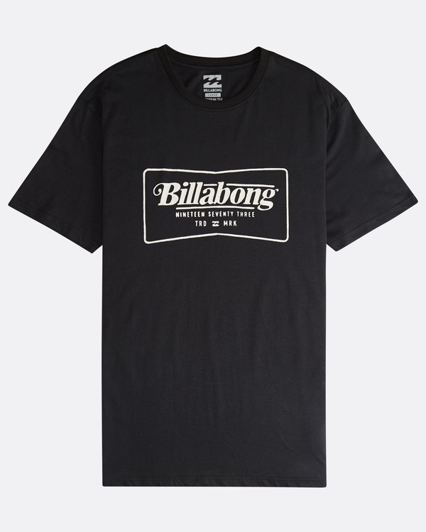 5 Trade Mark - T-Shirt f&uuml;r M&auml;nner Schwarz Q1SS16BIF9 Billabong