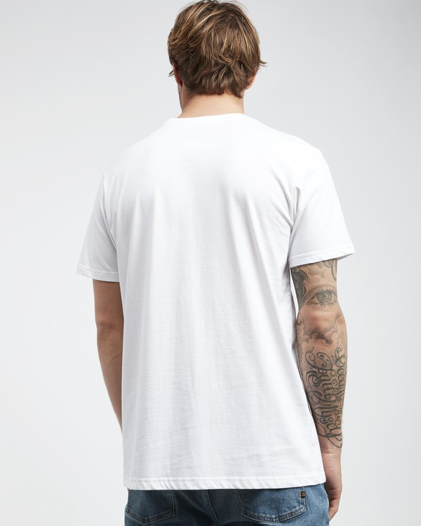 3 Trade Mark - T-Shirt f&uuml;r M&auml;nner Weiss Q1SS16BIF9 Billabong