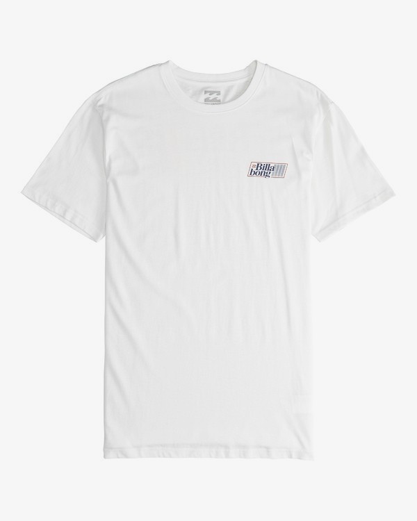 2 Super 8 - Camiseta de Manga Corta para Hombre Blanco Q1SS17BIF9 Billabong