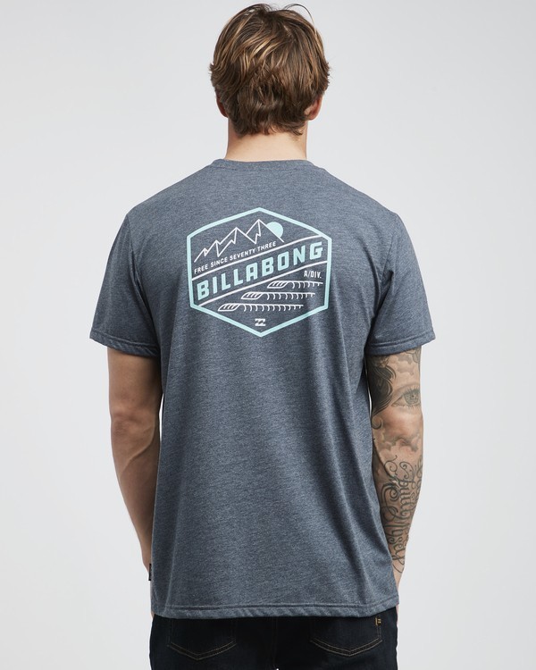 1 Ridge - T-Shirt für Männer Blau Q1SS18BIF9 Billabong