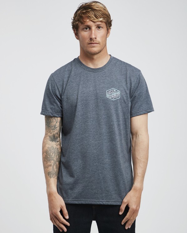 0 Ridge - T-Shirt für Männer Blau Q1SS18BIF9 Billabong