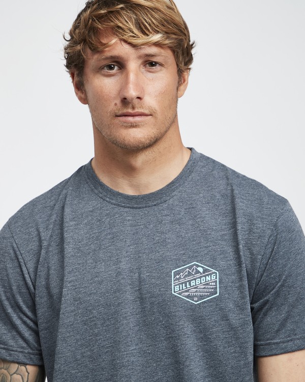 4 Ridge - T-Shirt f&uuml;r M&auml;nner Blau Q1SS18BIF9 Billabong