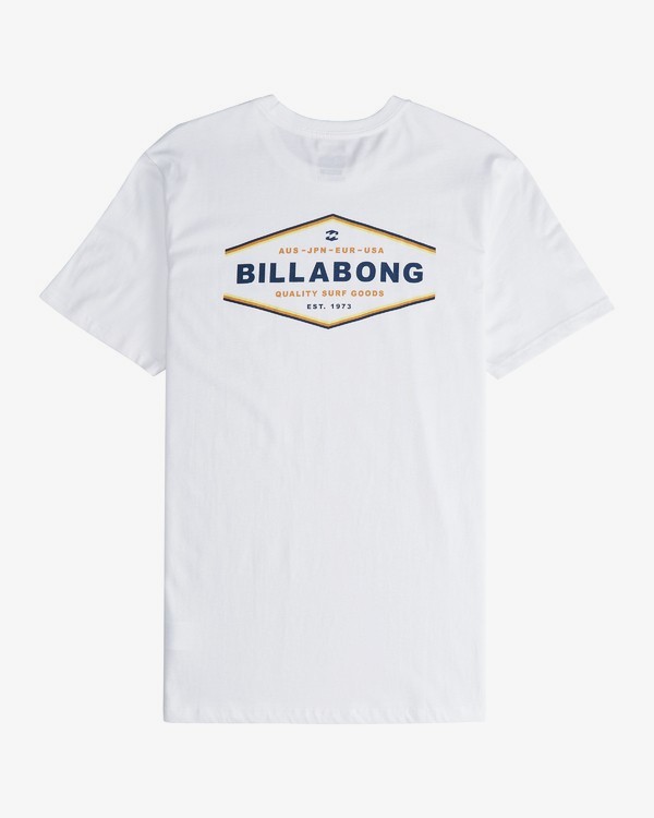 3 Vista - Camiseta de Manga Corta para Hombre Blanco Q1SS19BIF9 Billabong