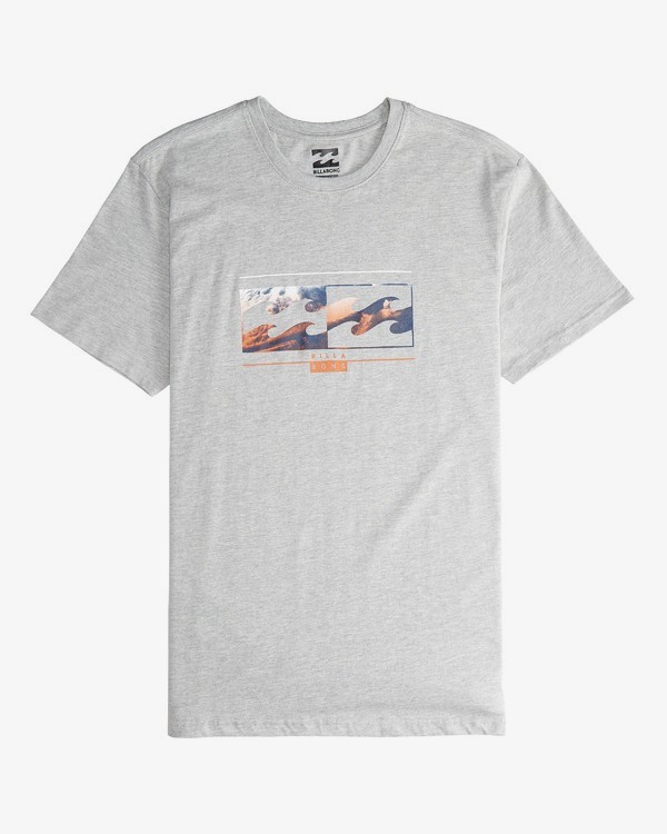 2 Inversed - T-Shirt für Männer Grau Q1SS22BIF9 Billabong