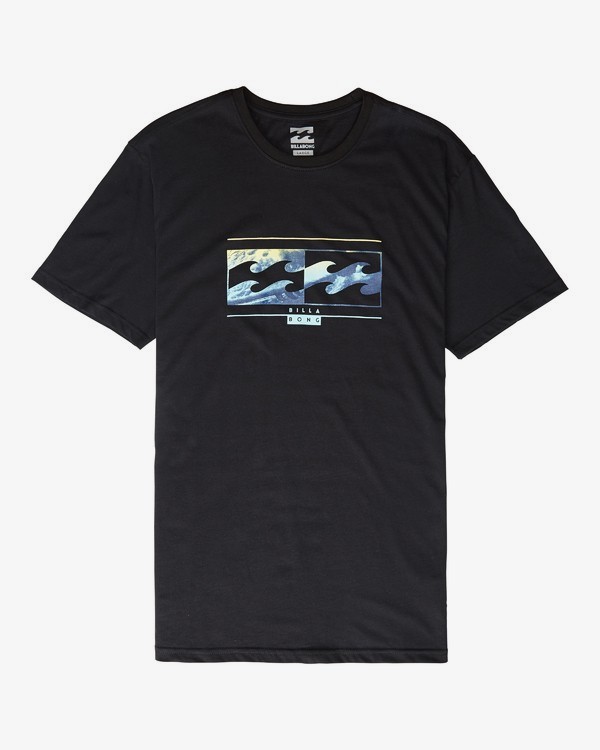 2 Inversed - Camiseta de Manga Corta para Hombre Negro Q1SS22BIF9 Billabong
