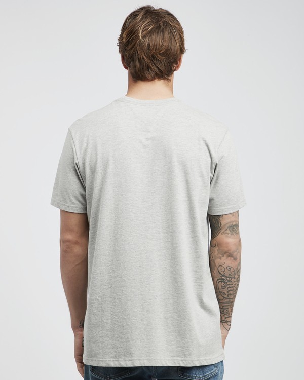 1 Inversed - T-Shirt für Männer Grau Q1SS22BIF9 Billabong