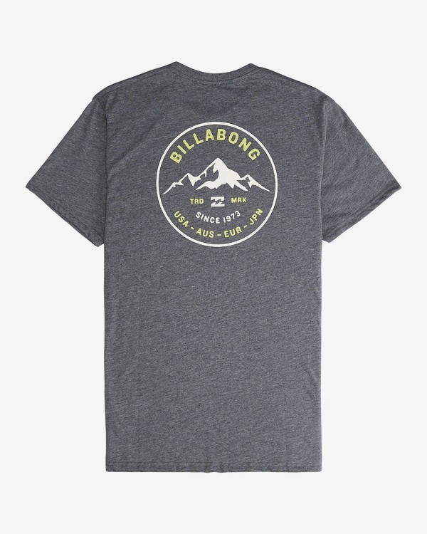 3 Aurora - Short Sleeves Tee for Men Grey Q1SS23BIF9 Billabong