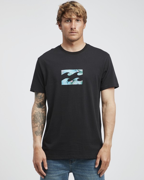 0 Team Wave - T-Shirt à manches courtes pour Homme  Q1SS36BIF9 Billabong