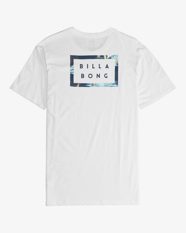 3 Die Cut Theme - Camiseta de Manga Corta para Hombre Blanco Q1SS41BIF9 Billabong