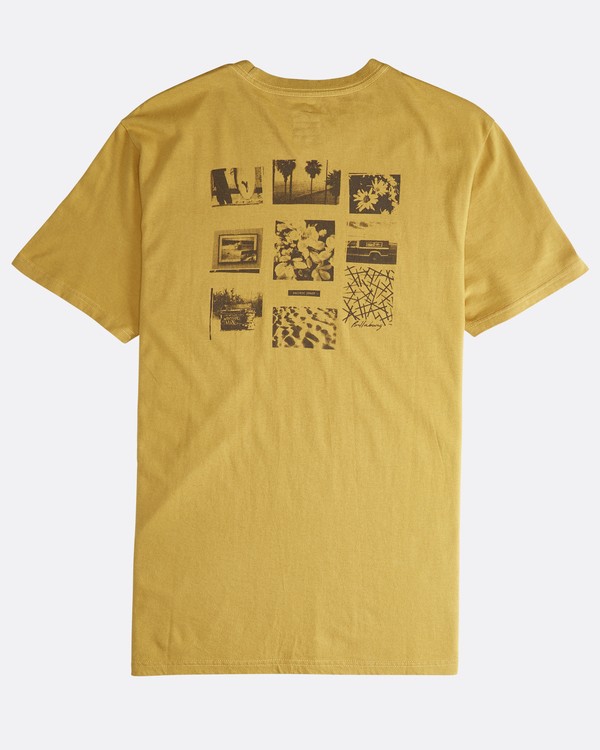 7 Exposure - Short Sleeves Tee for Men Yellow Q1SS42BIF9 Billabong