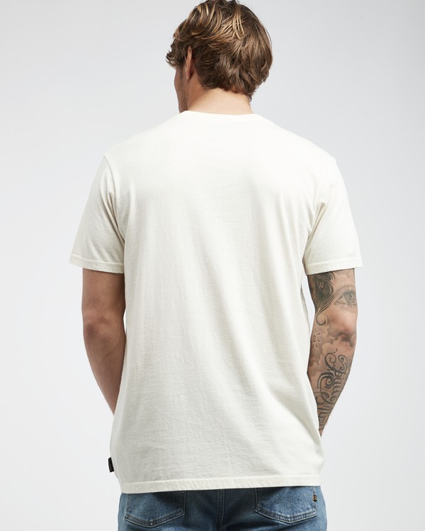 3 Poster - T-Shirt f&uuml;r M&auml;nner Weiss Q1SS43BIF9 Billabong