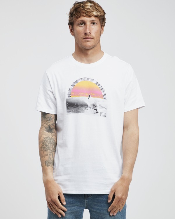 0 High Line - T-Shirt für Männer Weiss Q1SS48BIF9 Billabong